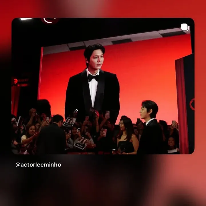 A moment captured by a fan of Lee Minho