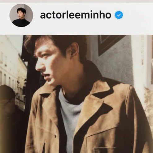 Behind-the-scenes cut of Lee Minho