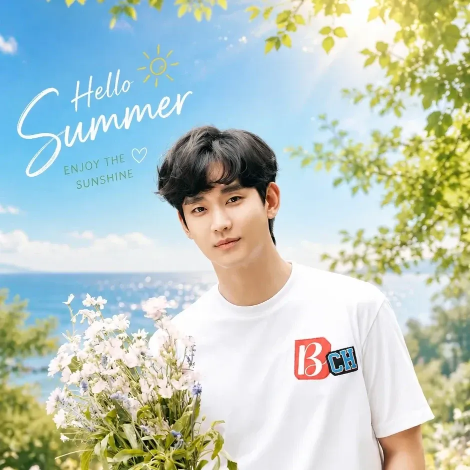 Recent activity shot of Kim Soohyun