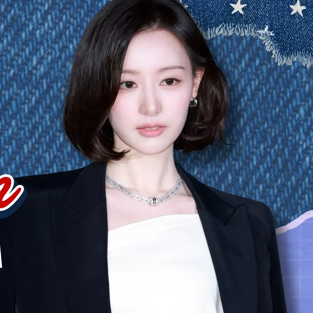 Behind-the-scenes cut of Kim Jiwon