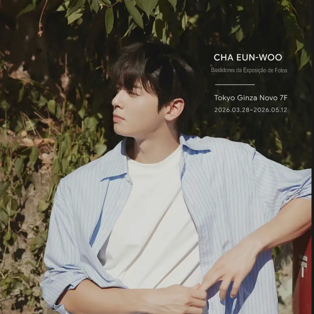 Behind-the-scenes cut of Cha Eunwoo