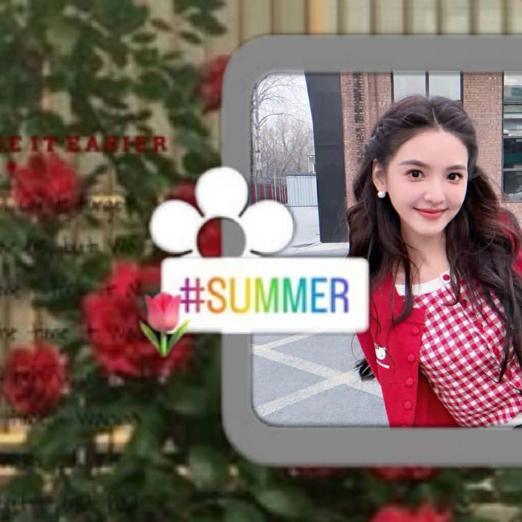 A moment captured by a fan of Zhang Ruonan