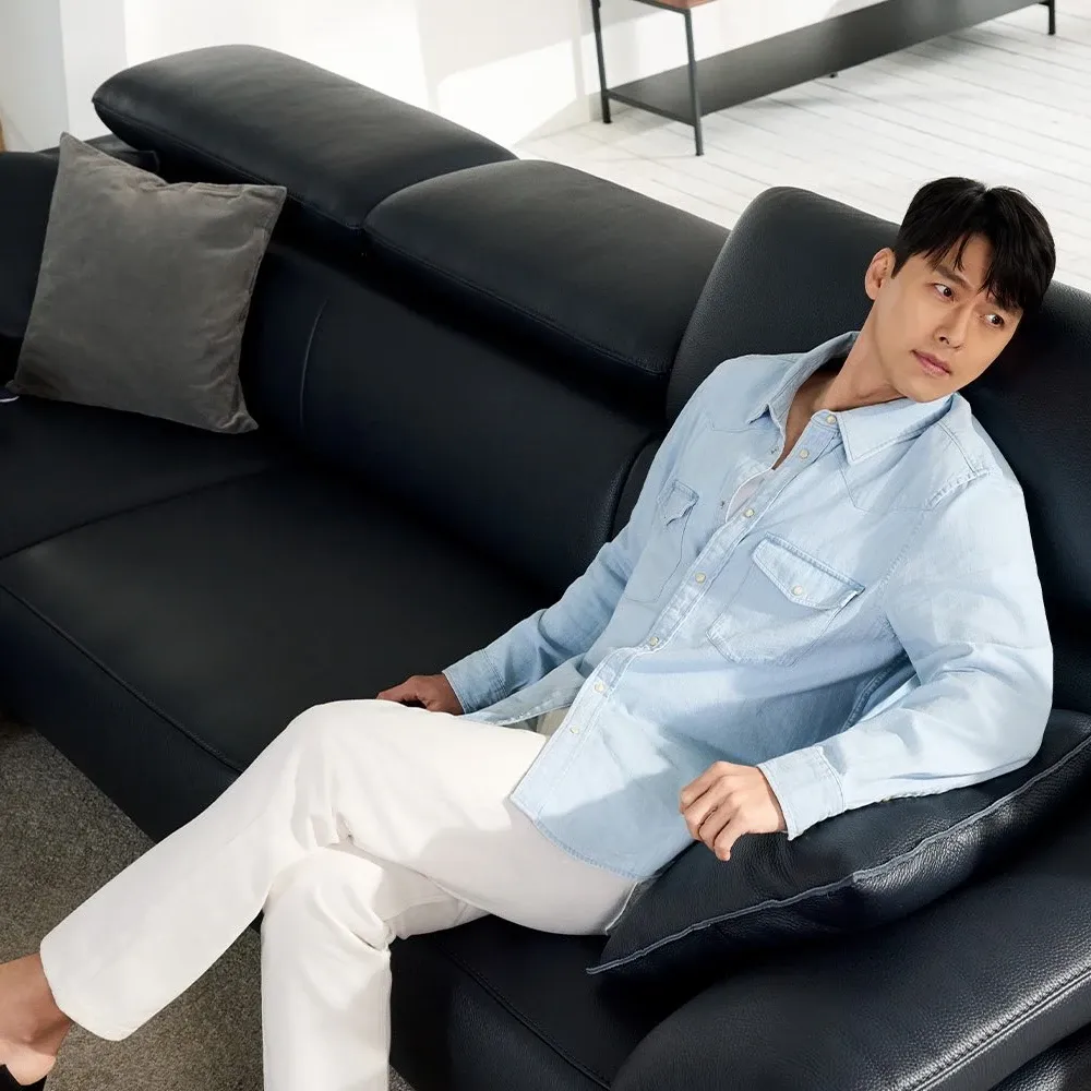 Behind-the-scenes cut of Hyun Bin