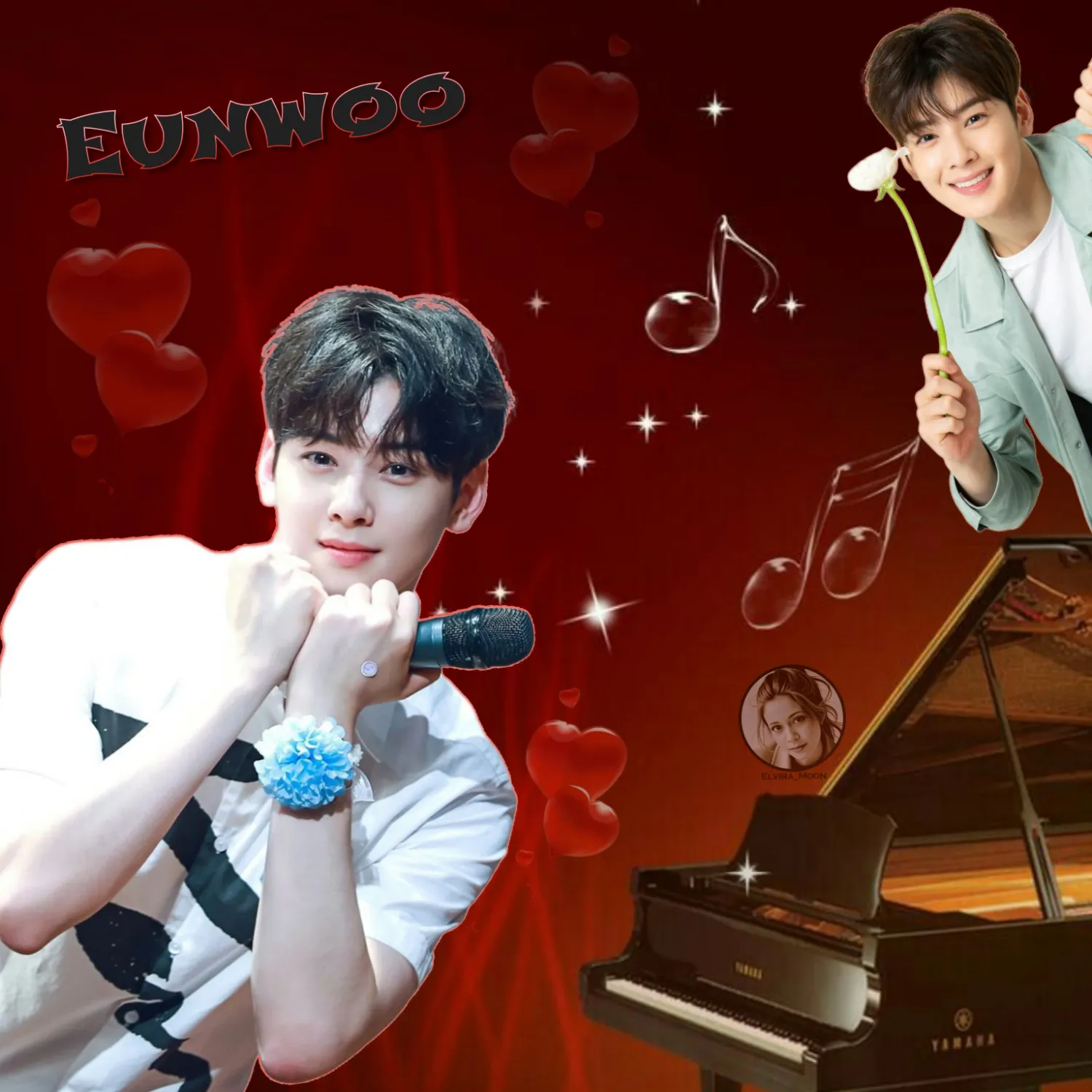 Recent activity shot of Cha Eunwoo