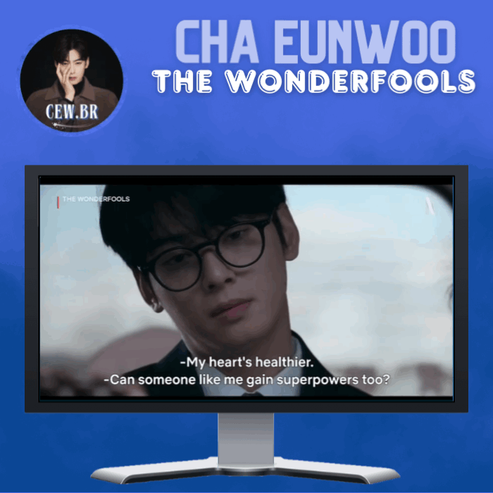 Behind-the-scenes cut of Cha Eunwoo