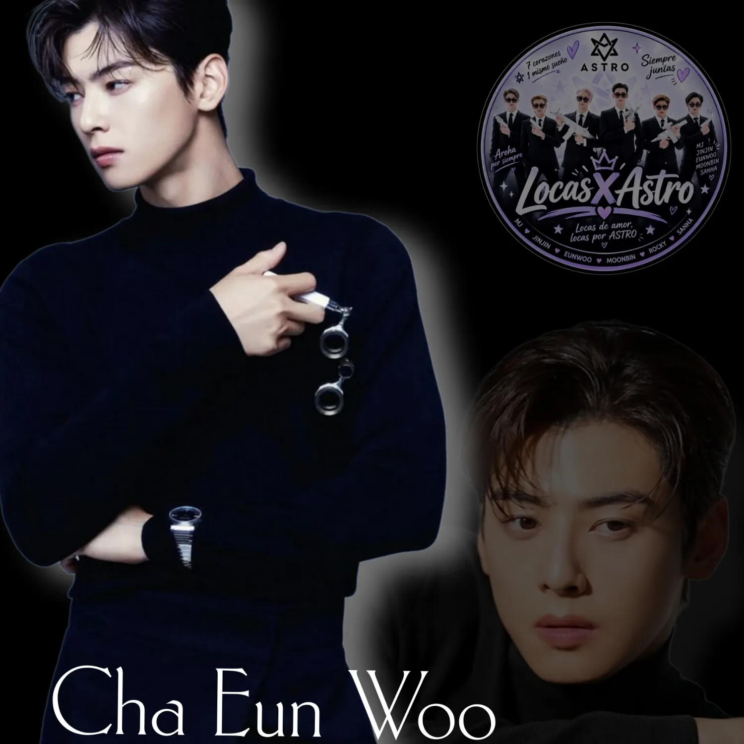 Recent activity shot of Cha Eunwoo