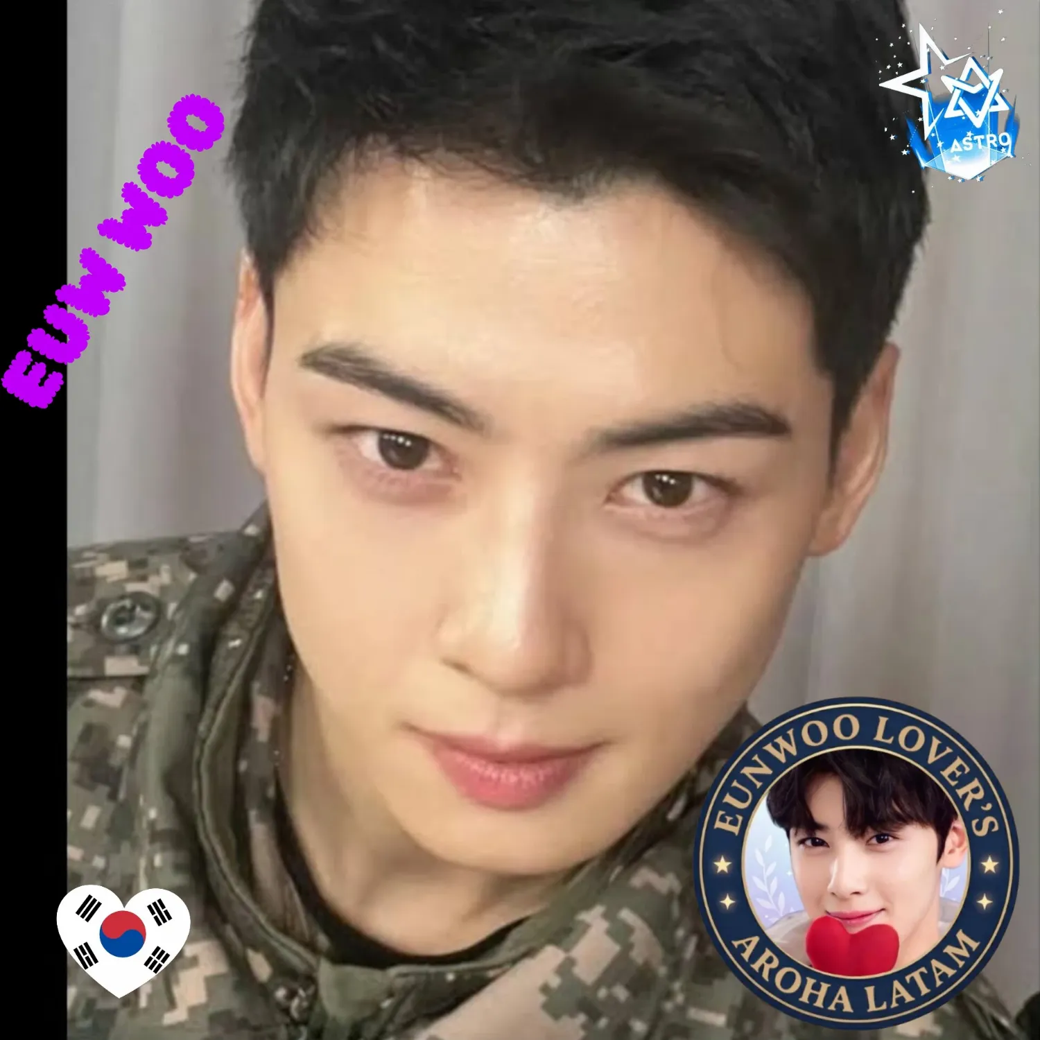 Recent activity shot of Cha Eunwoo