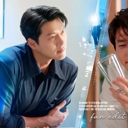 Momen yang diabadikan oleh penggemar Hyun Bin