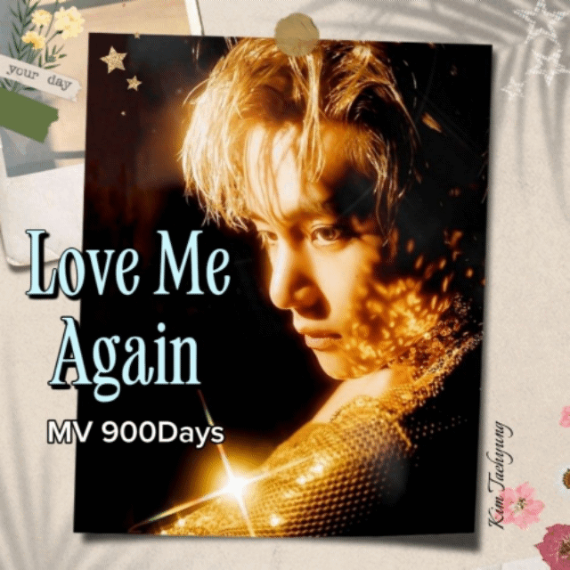 Behind-the-scenes cut of Kim Taehyung (V)