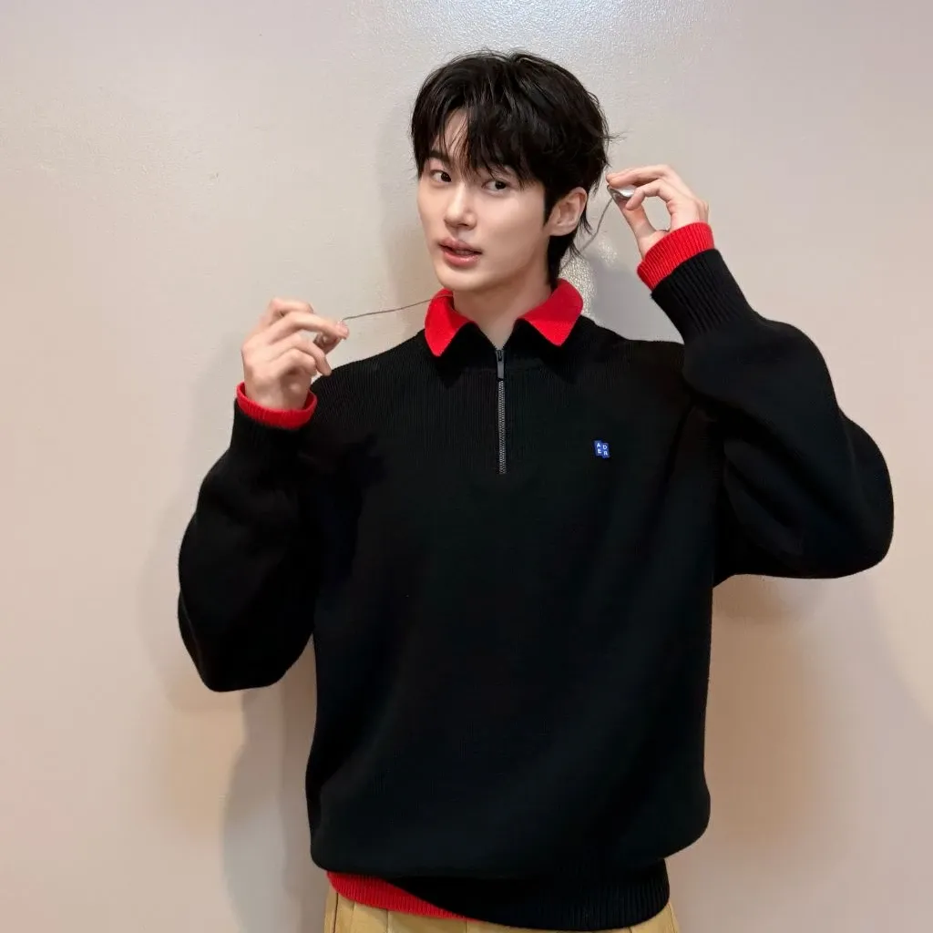 A moment captured by a fan of Byeon Wooseok