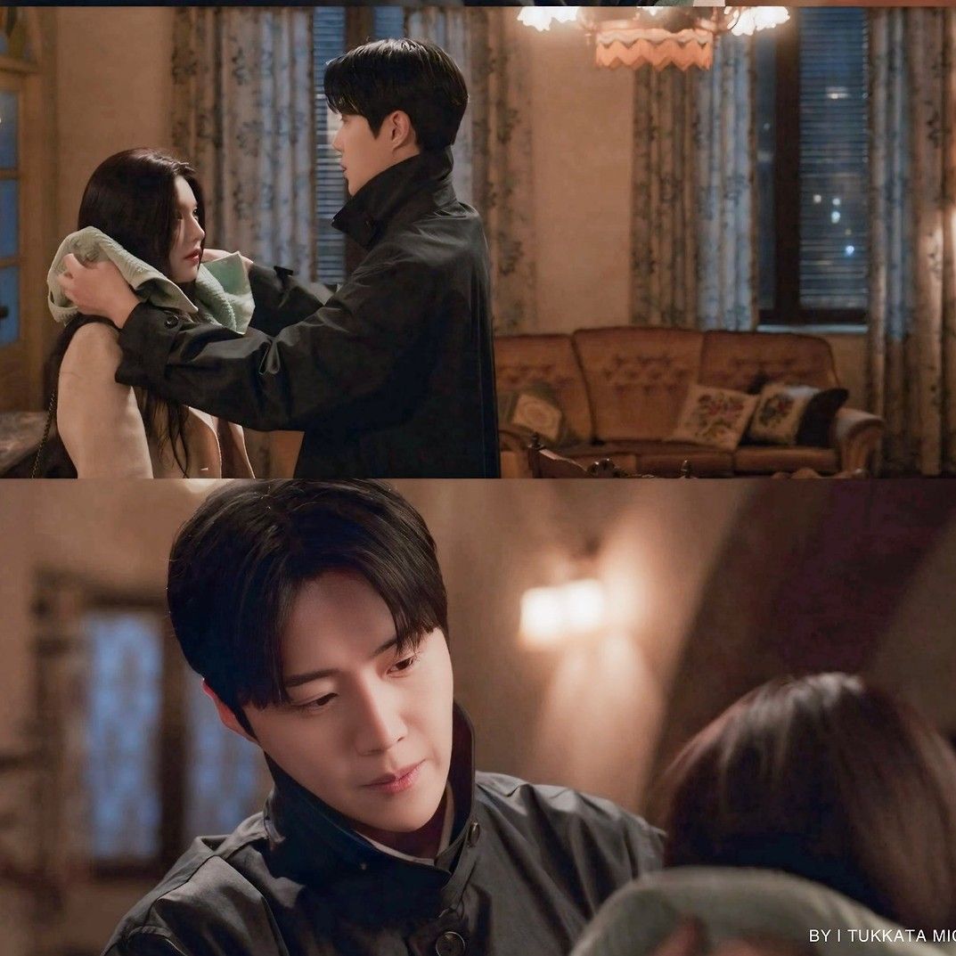 Behind-the-scenes cut of Kim Seonho