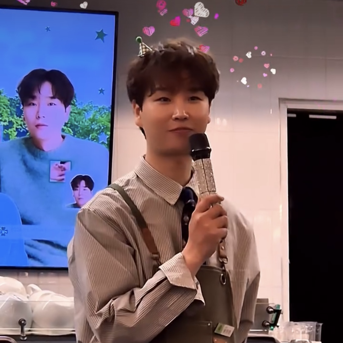 Recent activity shot of Song Minjun