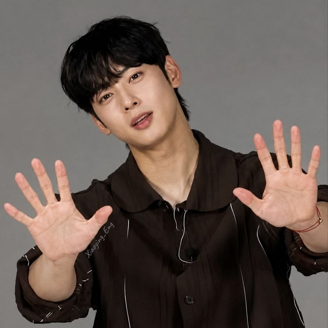 Recent activity shot of Cha Eunwoo