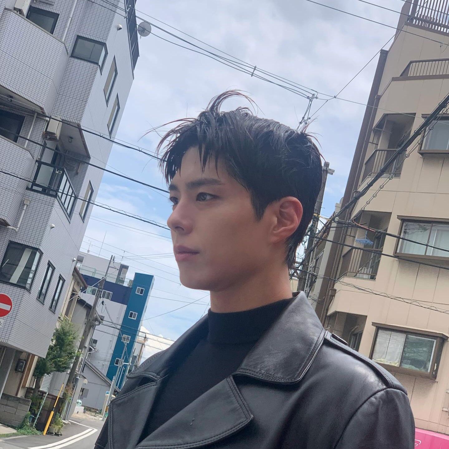 Recent activity shot of Park Bogum