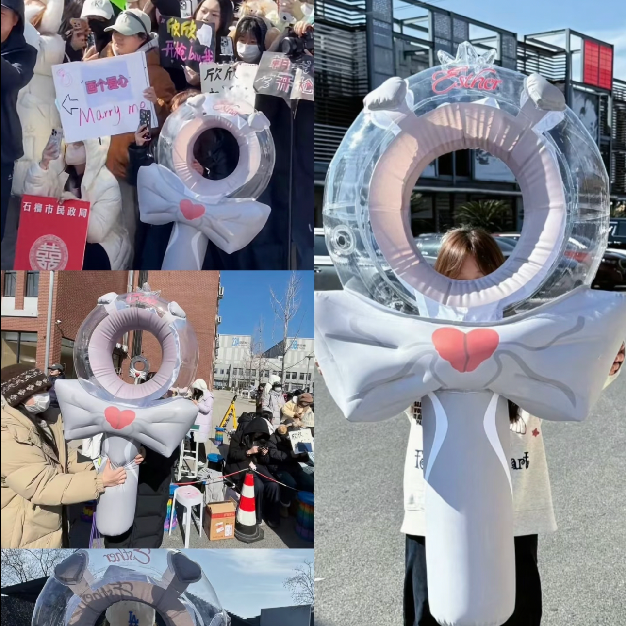 A moment captured by a fan of Esther Yu