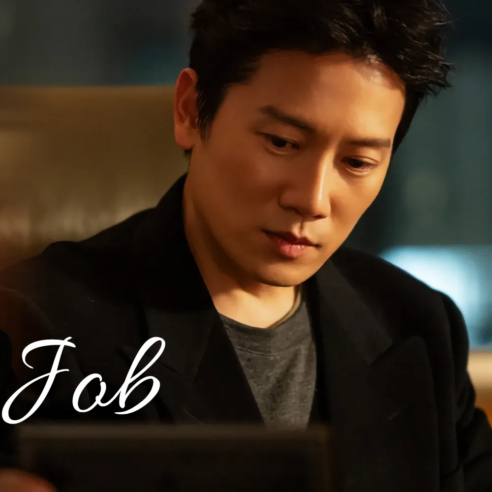 Behind-the-scenes cut of Ji Sung