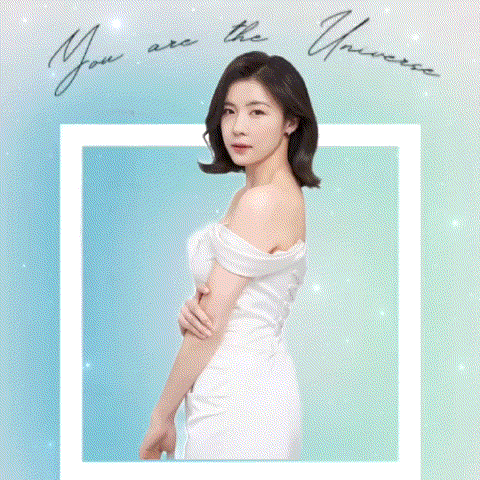 Behind-the-scenes cut of Ha Jiwon