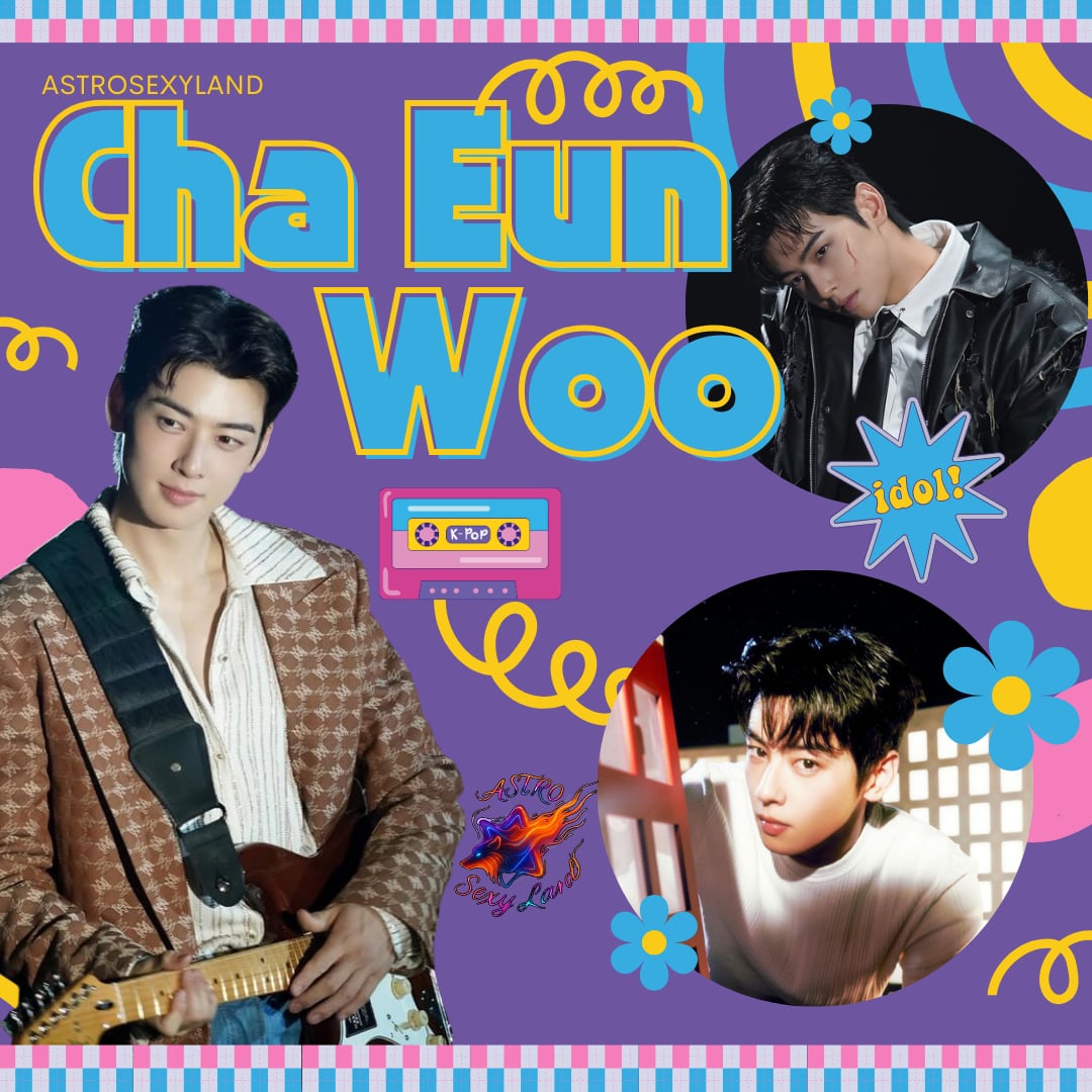 Behind-the-scenes cut of Cha Eunwoo