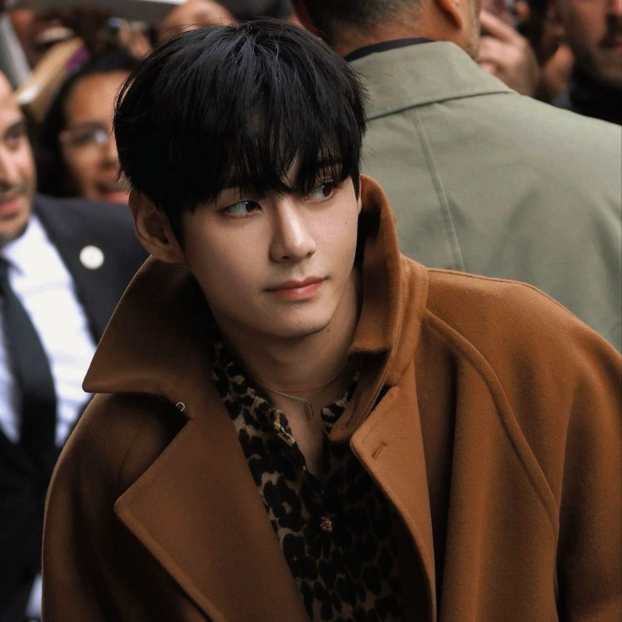 Recent activity shot of Kim Taehyung (V)