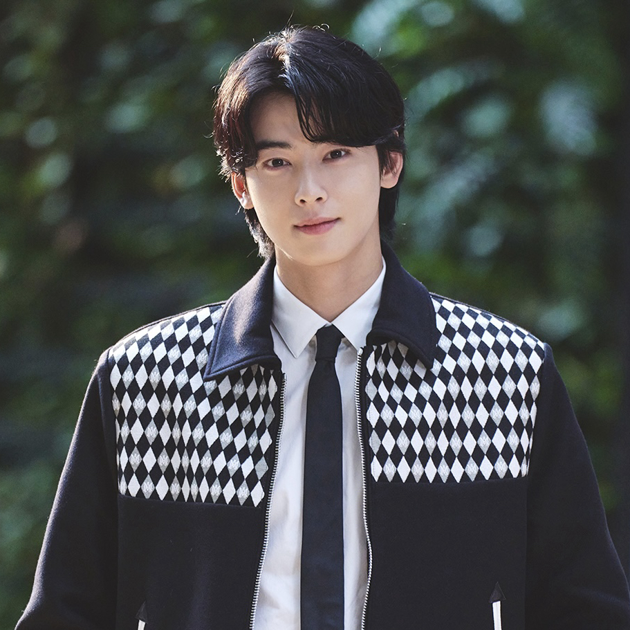 Behind-the-scenes cut of Cha Eunwoo
