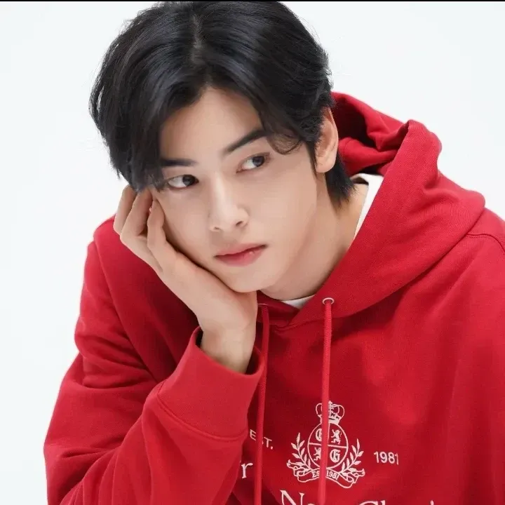 Behind-the-scenes cut of Cha Eunwoo