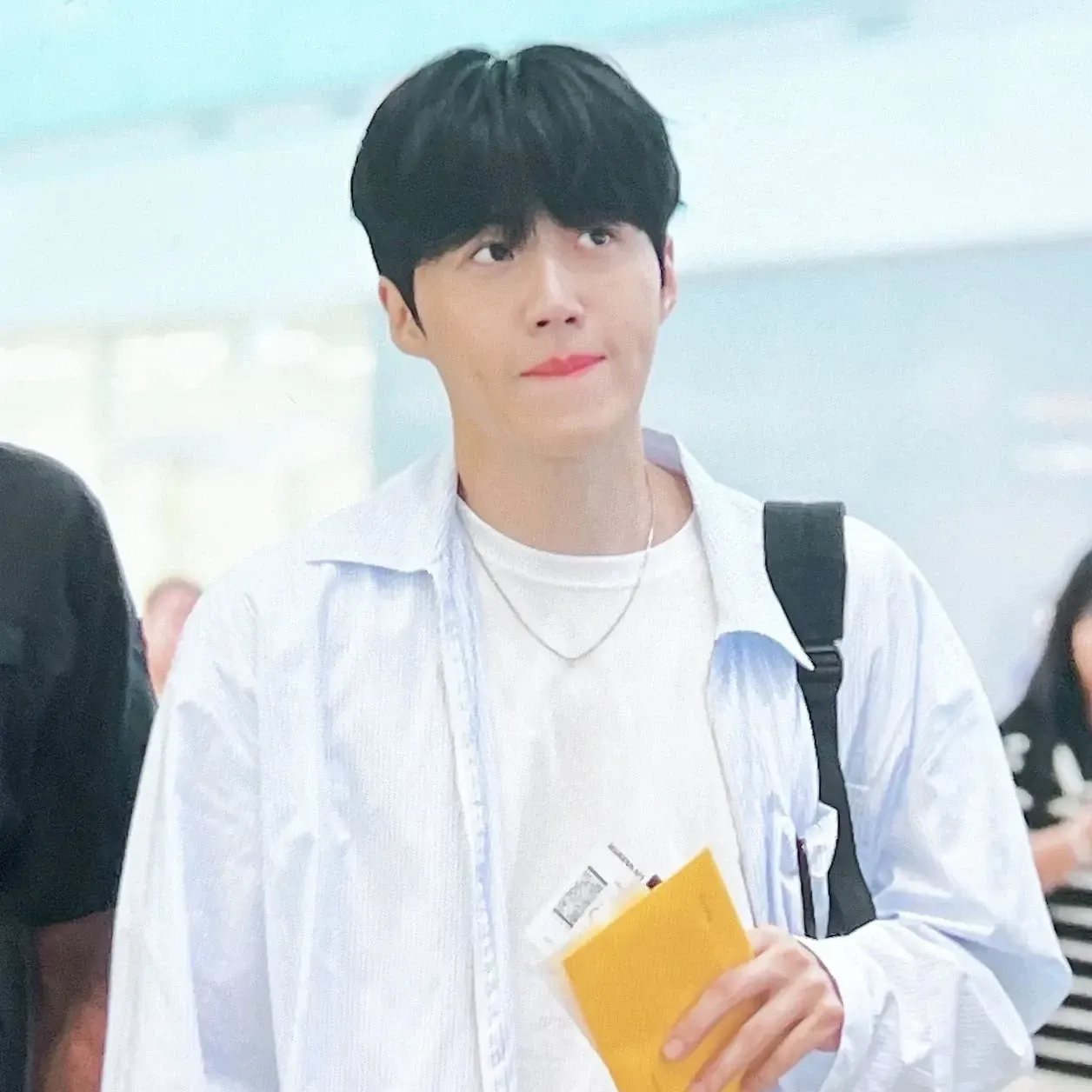A moment captured by a fan of Kim Seonho