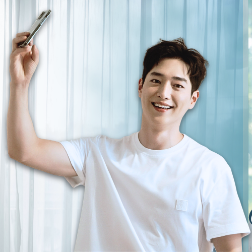 Behind-the-scenes cut of Seo Kangjoon