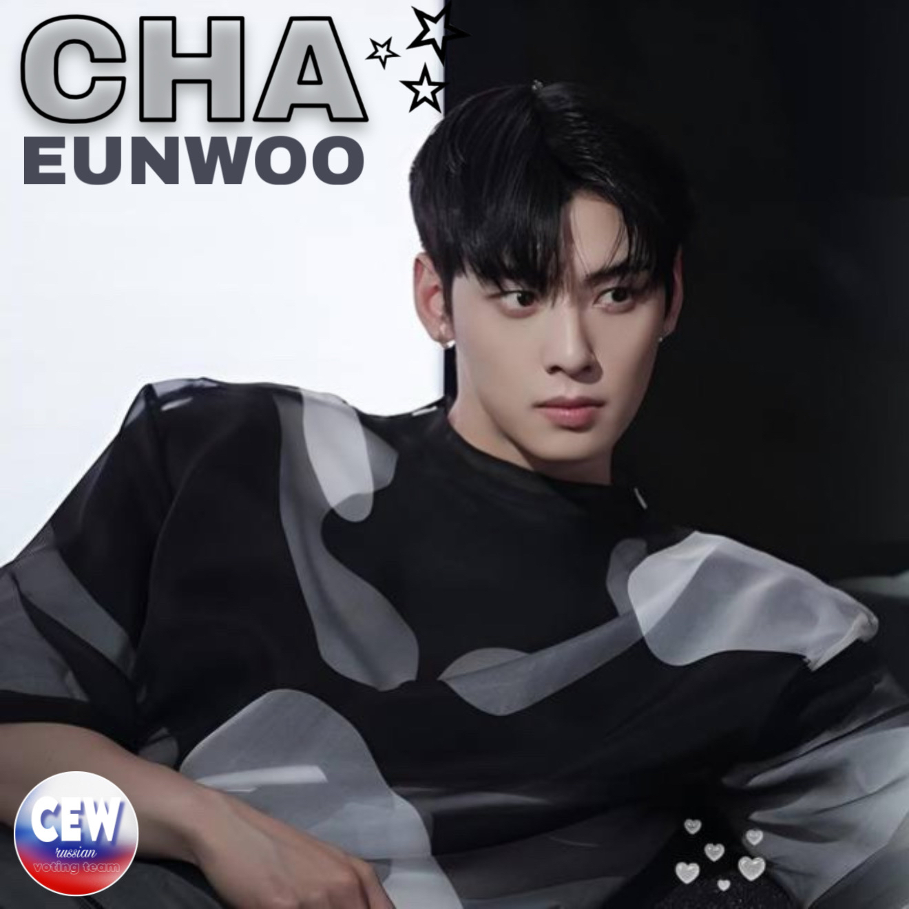 Behind-the-scenes cut of Cha Eunwoo