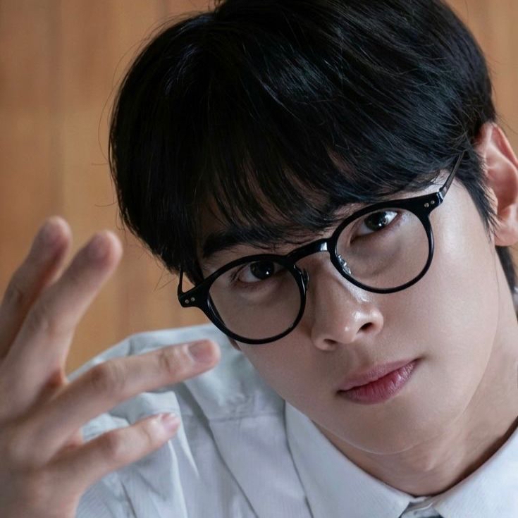 A moment captured by a fan of Cha Eunwoo