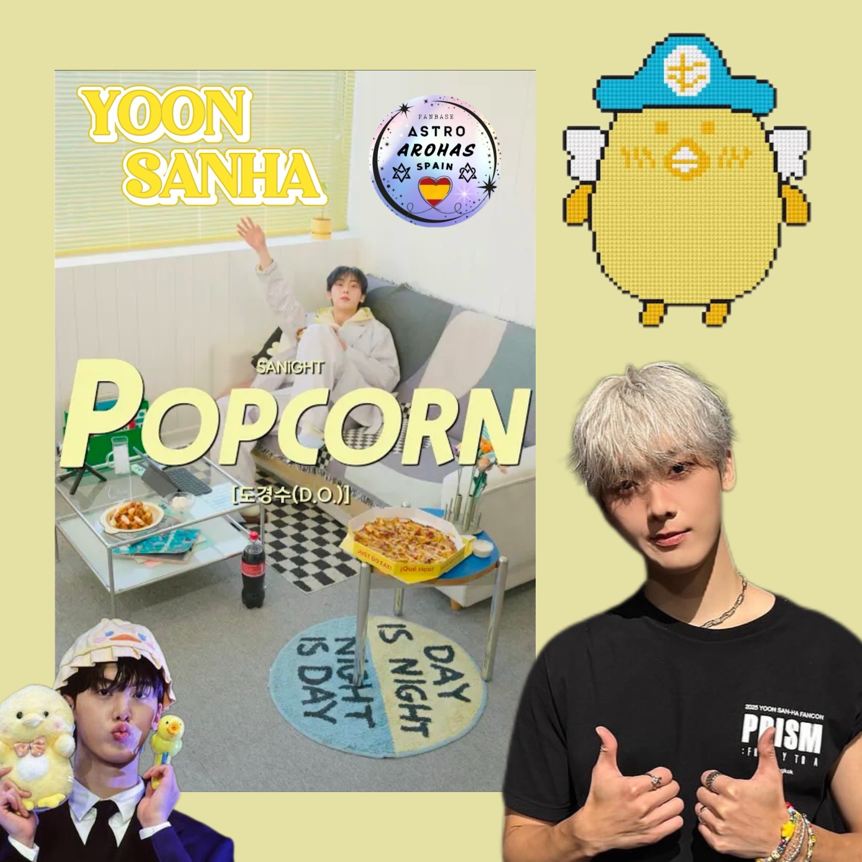 A moment captured by a fan of Yoon Sanha