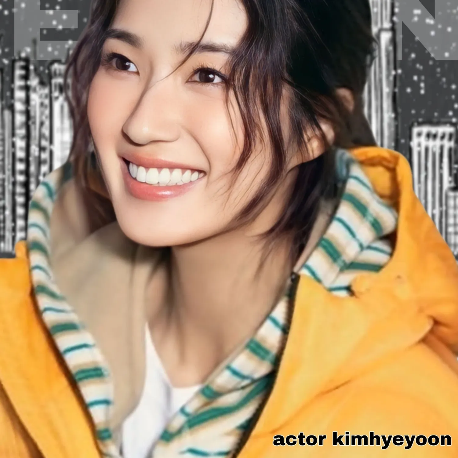 Behind-the-scenes cut of Kim Hyeyoon