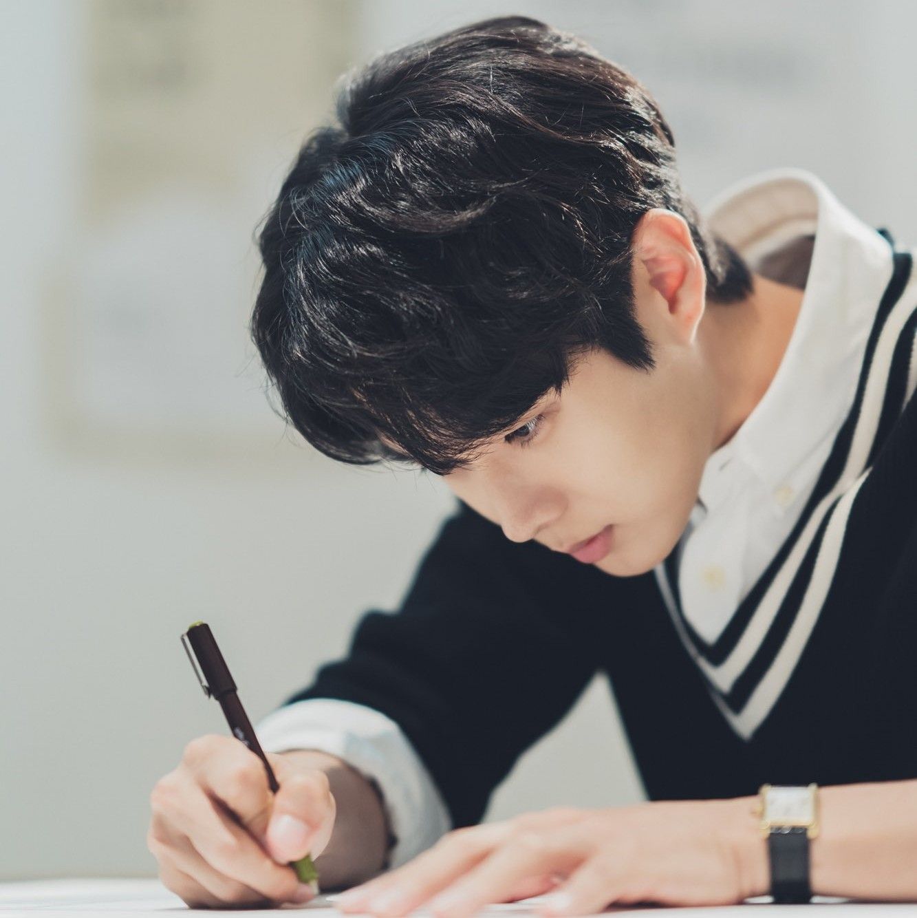 Recent activity shot of Choi Wooshik