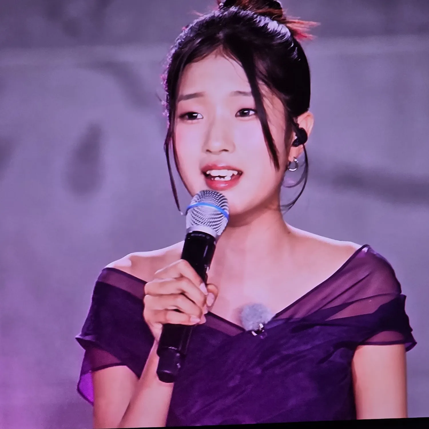 A moment captured by a fan of Bin Yeseo
