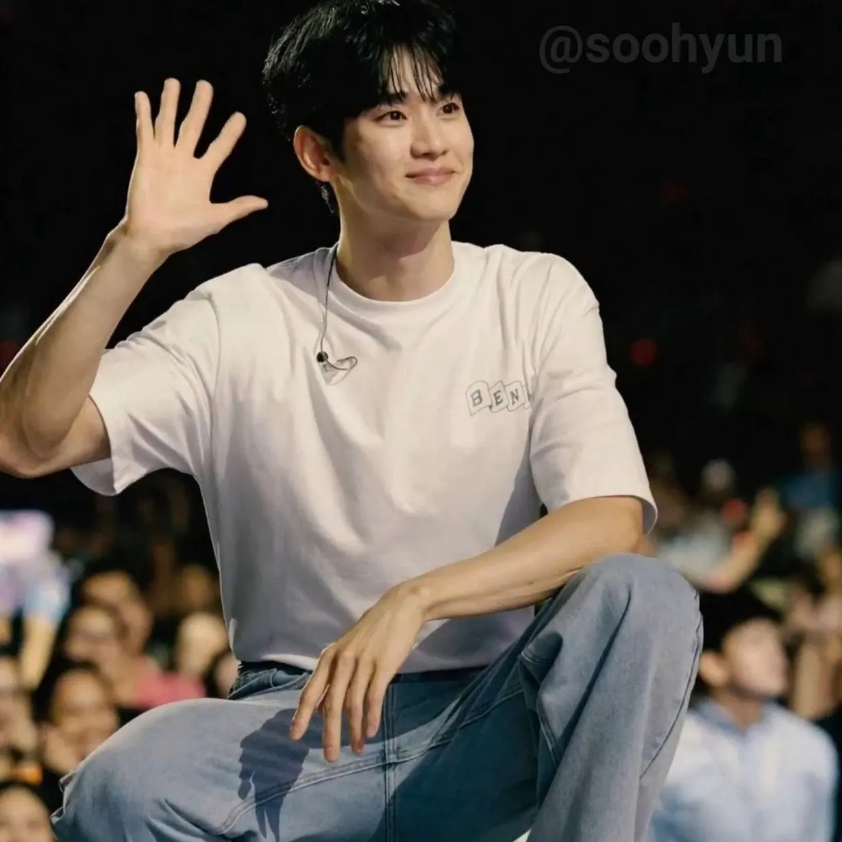 Recent activity shot of Kim Soohyun