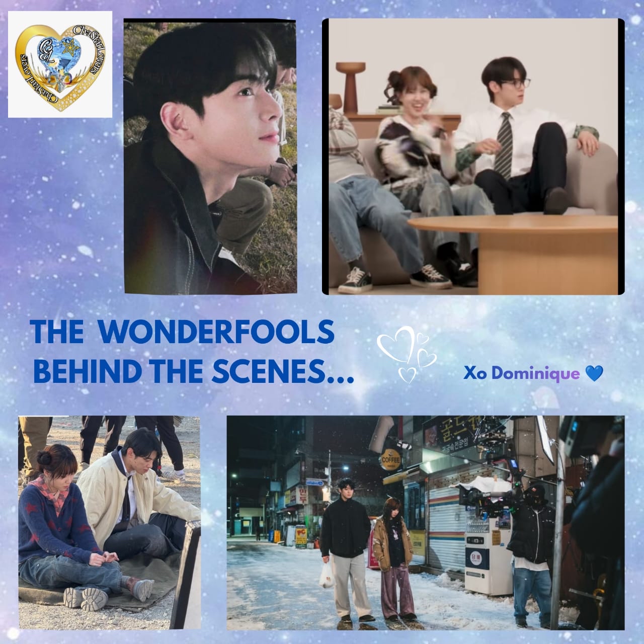 Behind-the-scenes cut of Cha Eunwoo