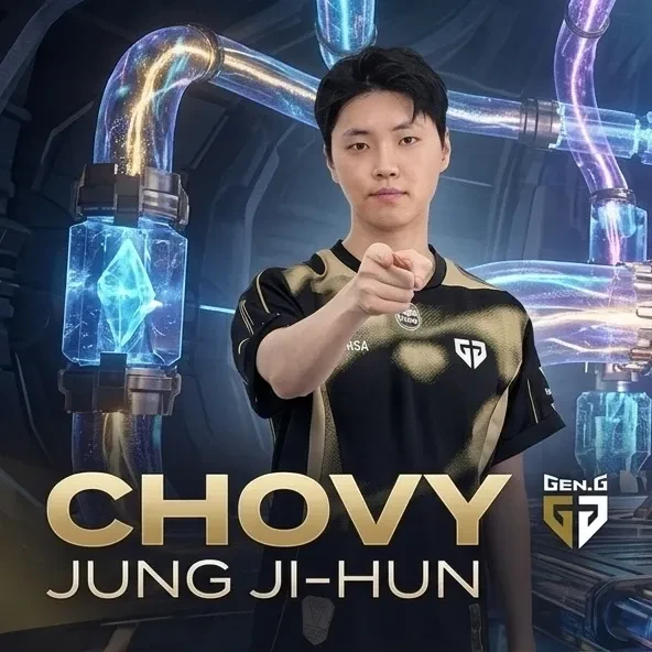 Today’s standout profile photo of Chovy on Choeaedol Celeb
