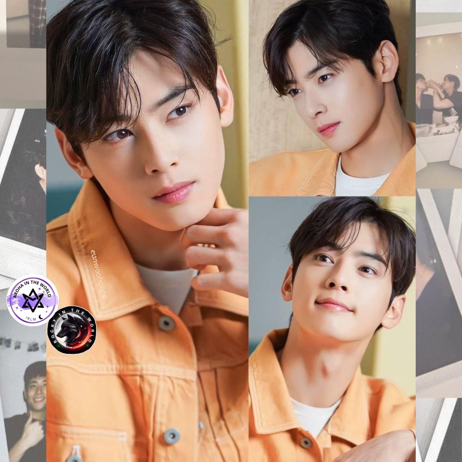 Behind-the-scenes cut of Cha Eunwoo