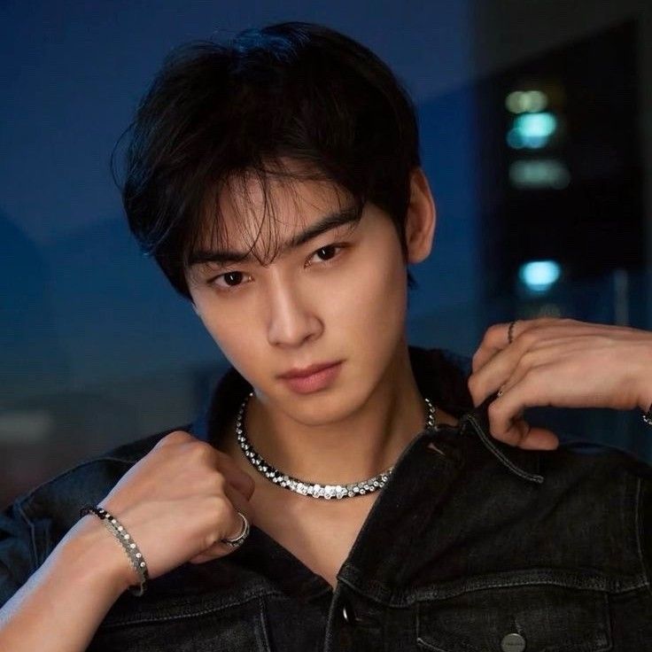 Recent activity shot of Cha Eunwoo