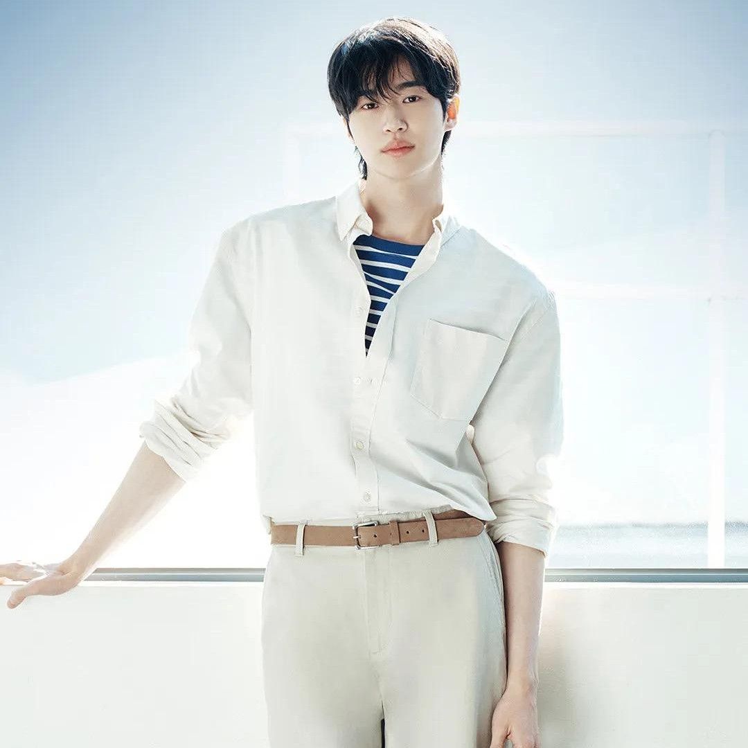 A moment captured by a fan of Byeon Wooseok