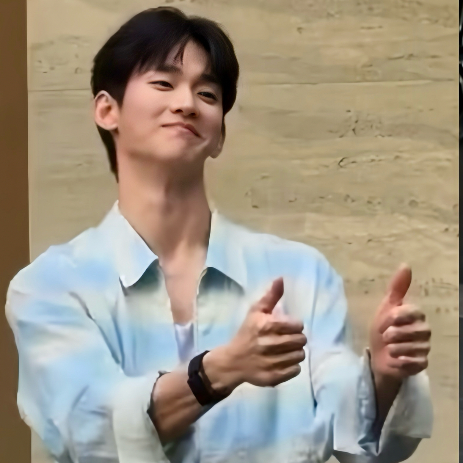 Recent activity shot of Kim Soohyun