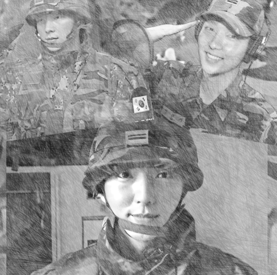 Behind-the-scenes cut of Lee Joongi