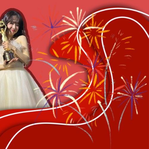 A moment captured by a fan of Park Boyoung