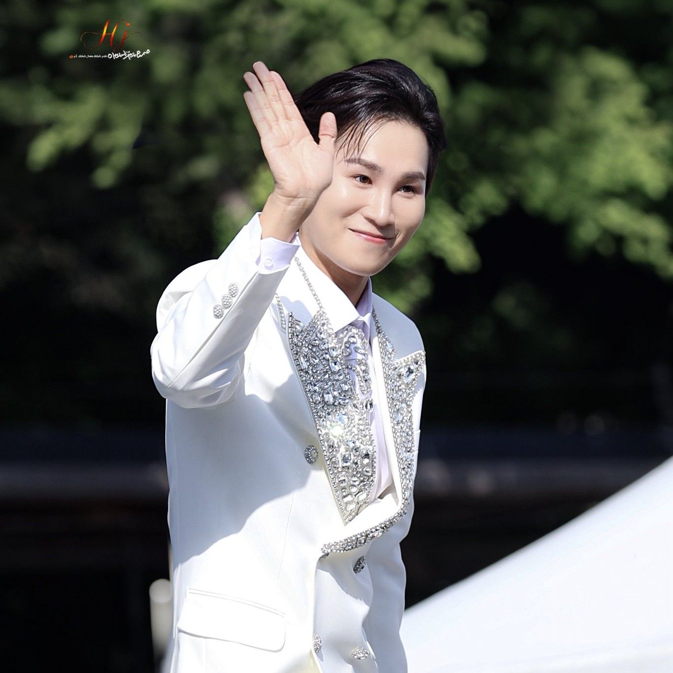 粉絲拍下的金熙栽瞬間