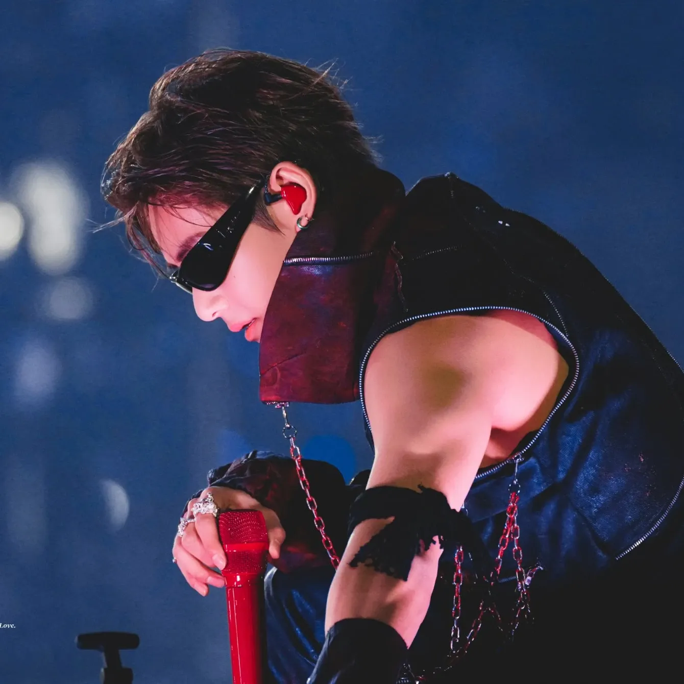A moment captured by a fan of Kim Taehyung (V)