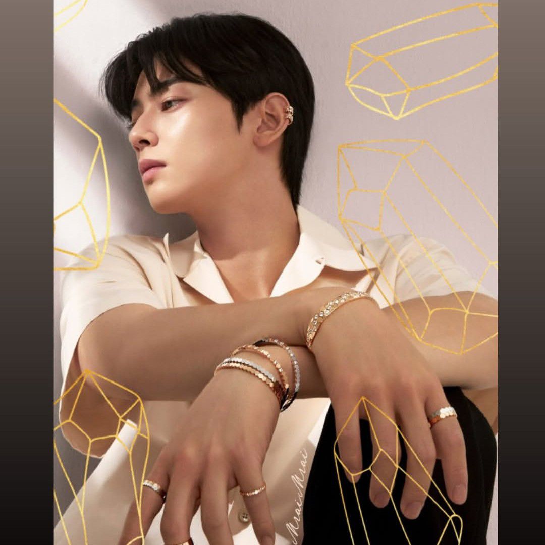 Recent activity shot of Cha Eunwoo