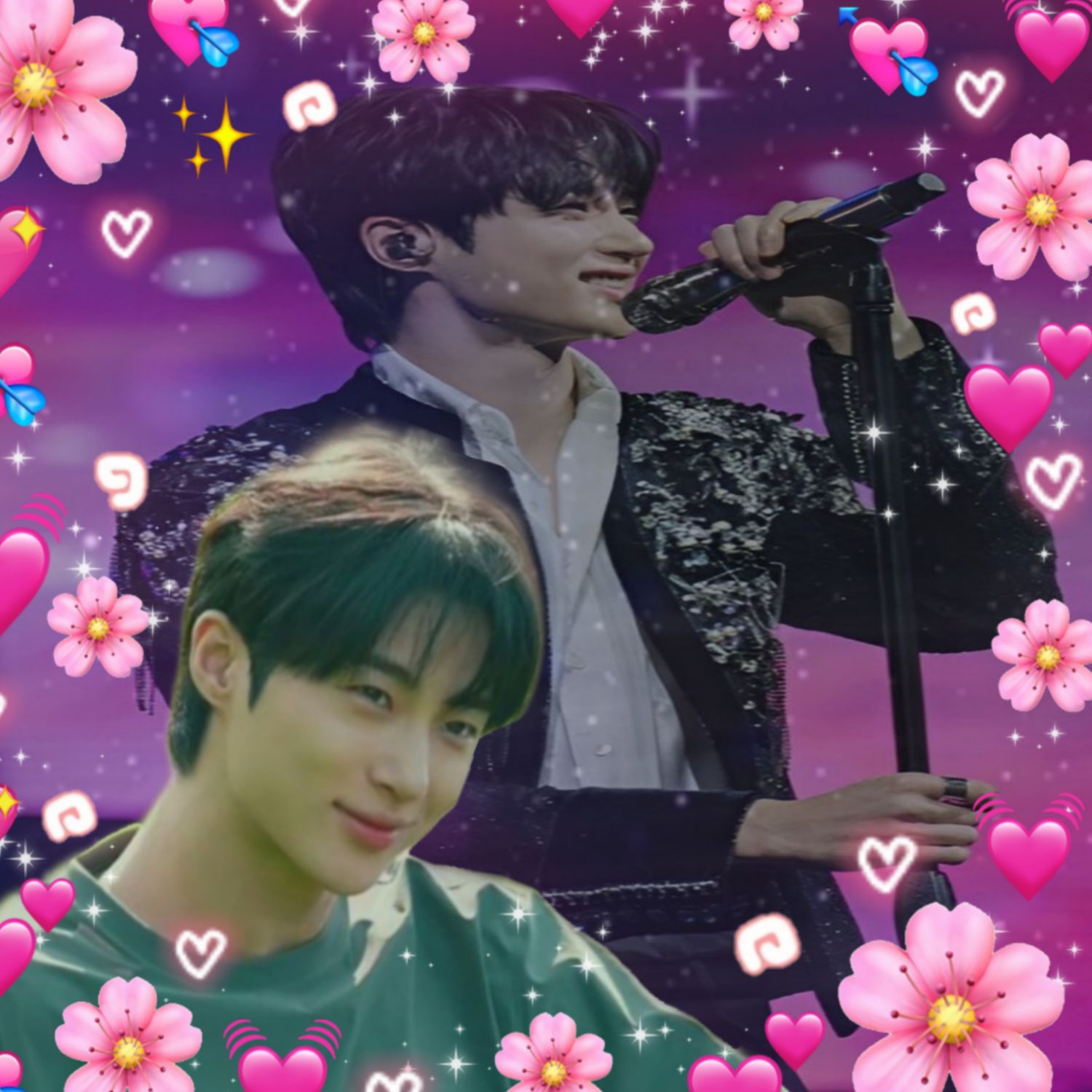 A moment captured by a fan of Byeon Wooseok