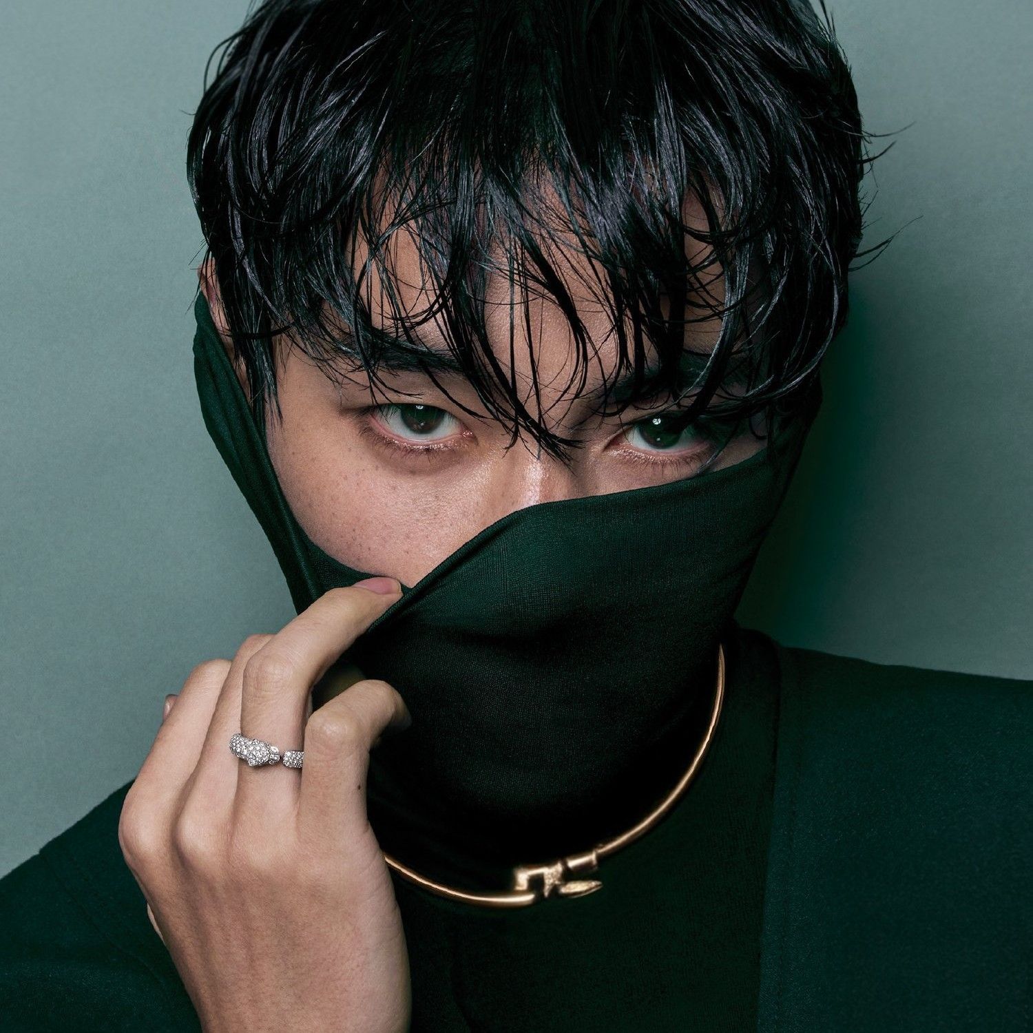 Recent activity shot of Kim Taehyung (V)