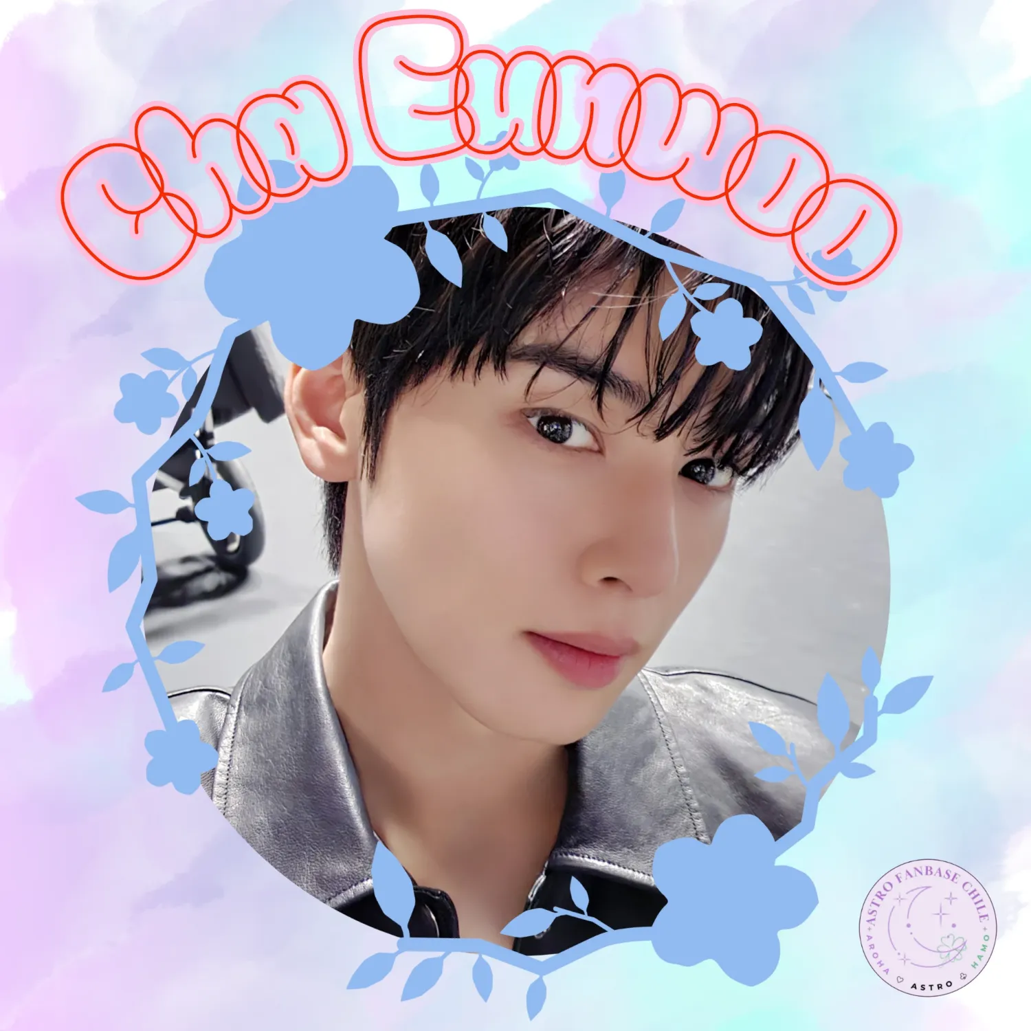 Behind-the-scenes cut of Cha Eunwoo