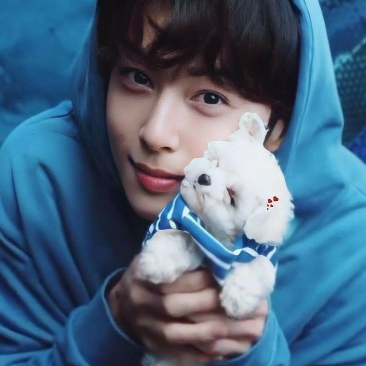 Recent activity shot of Cha Eunwoo