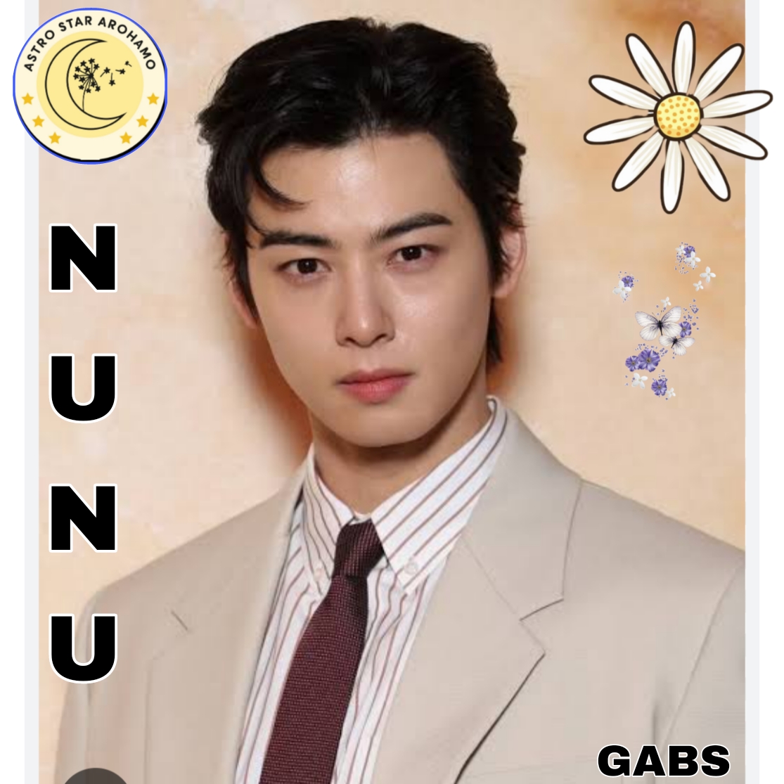 Recent activity shot of Cha Eunwoo